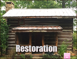 Historic Log Cabin Restoration  Whitehouse, Ohio